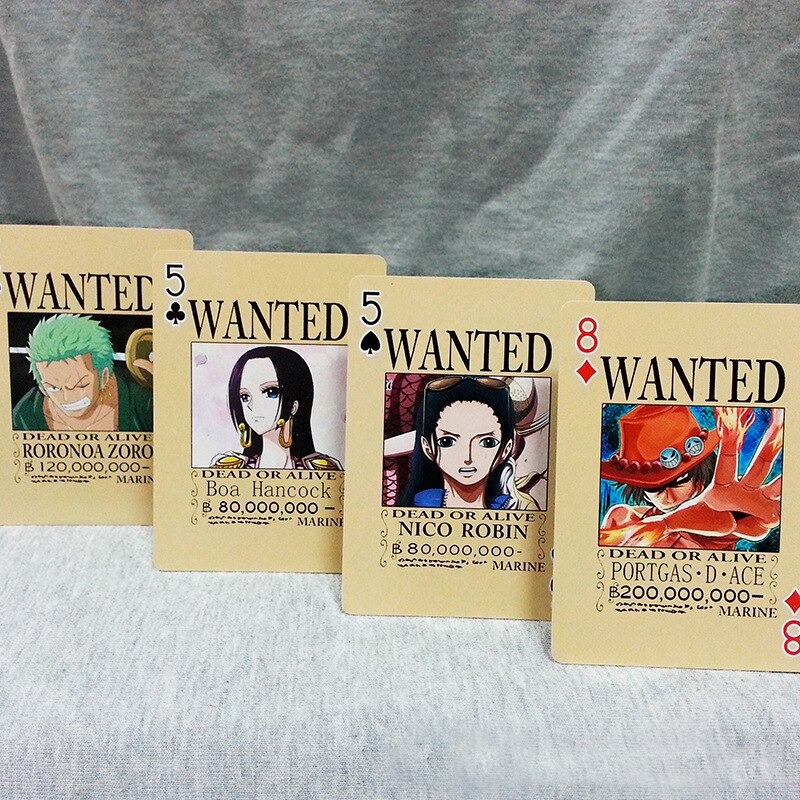 ONE PIECE Playing Cards Wanted Poster Ver. - 2012 ONE PIECE Festival  Limited