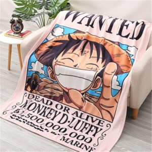 Anime ONE PIECE Cosplay Soft Blanket 953  Hot Sale 2023