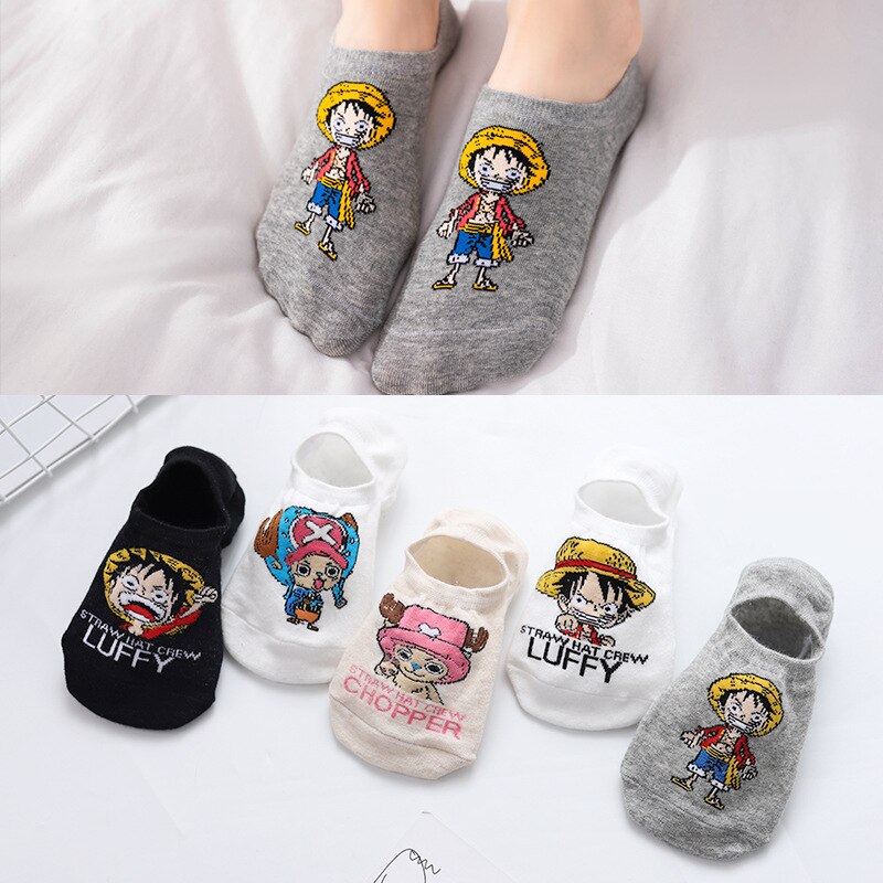 Tokyo Ghoul Chibi 2Pk Crew Socks in Red Stylin Online  (SOCKS_TOKYO_GHOUL_CHIBI_2PK_CREW)