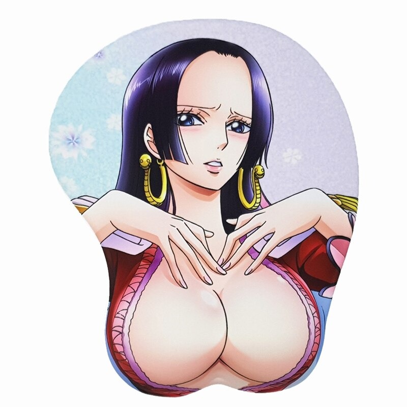 Boa Hancock Wrist Support Mouse Pad 3d Free Shipping 