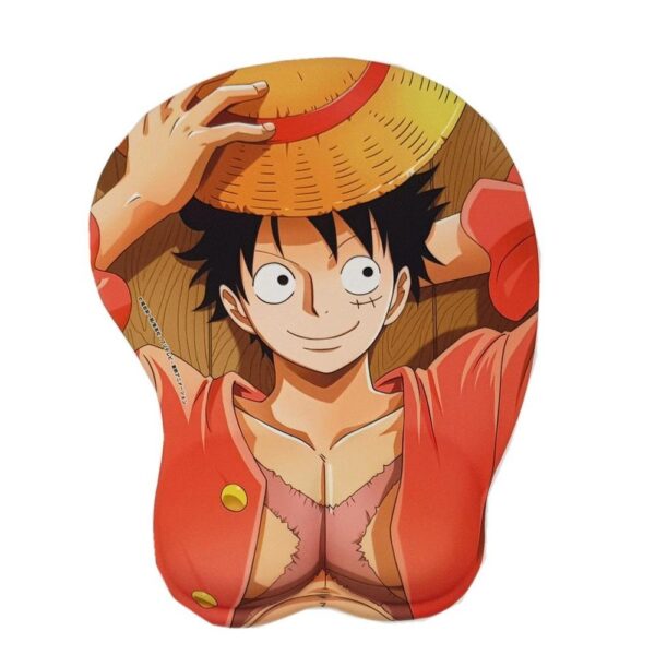 Luffy Wrist Support Mouse Pad 3D