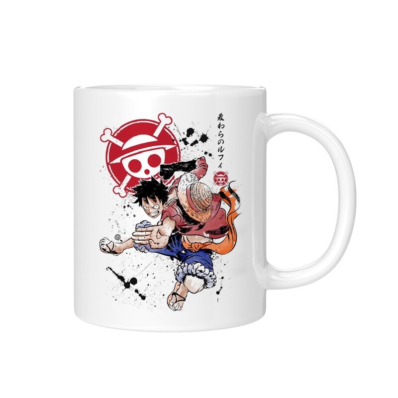 One Piece Coffee Mug – Luffy – Acid Ink Designs