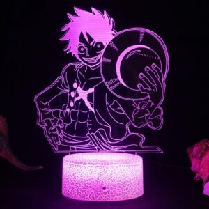 Lampe 3D One Piece : Luffy