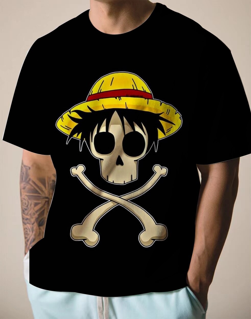 T-shirt enfant geek - One Piece Skull