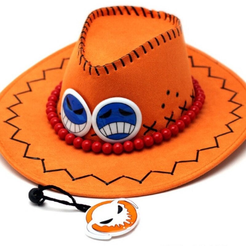 CoolChange Feuerfist Puma D. Ace Hat with Bead Cord & Smilies for One Piece  Fans: Buy Online at Best Price in UAE 