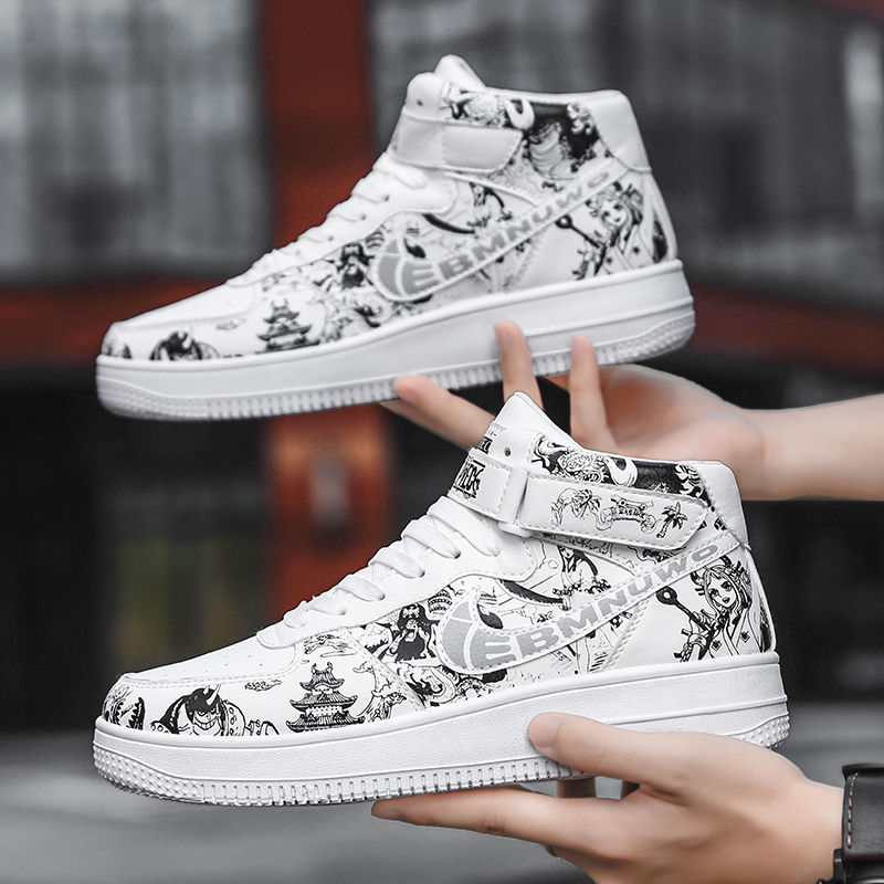 Buy ANIME SPECIAL GREEN HI-TOP CANVAS SNEAKERS for Women Online in India