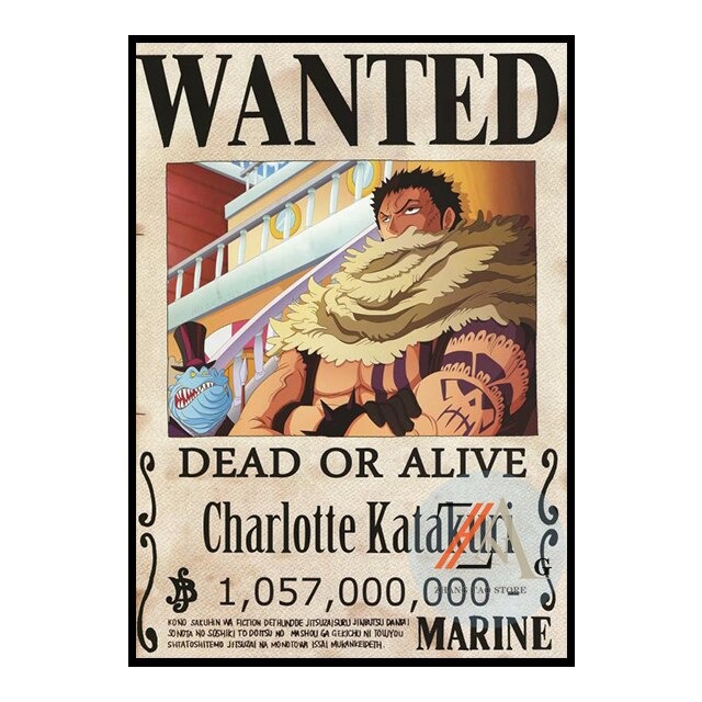 Charlotte Katakuri Wanted Poster