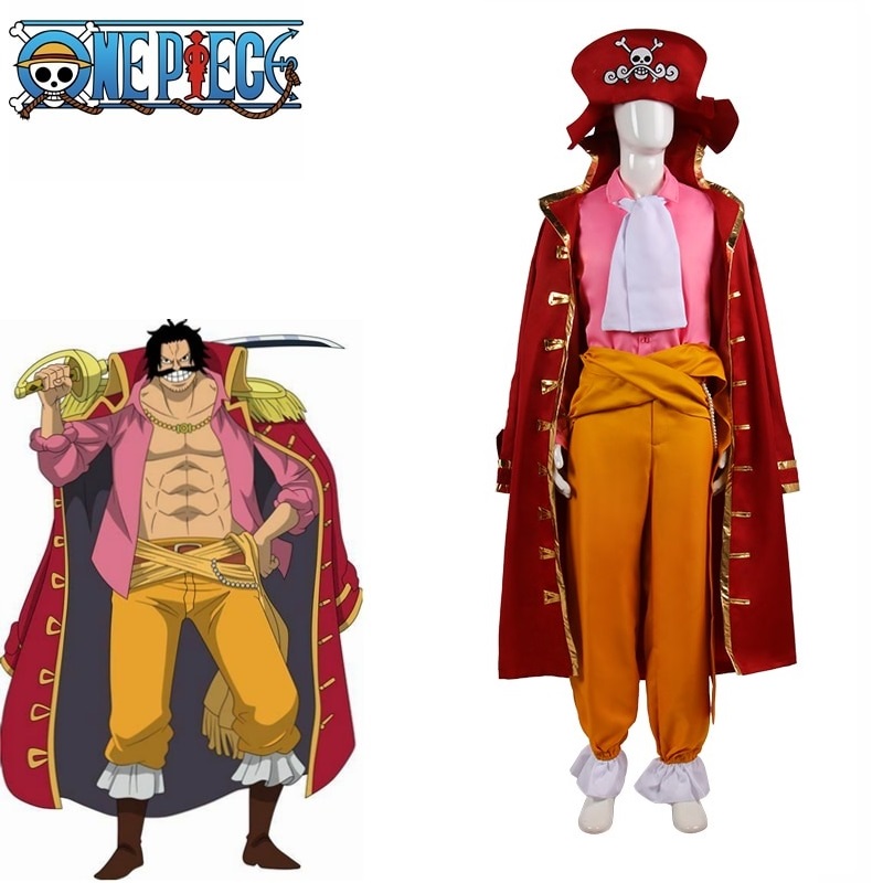 One Piece Gol·D·Roger Halloween Carnival Suit Cosplay Costume