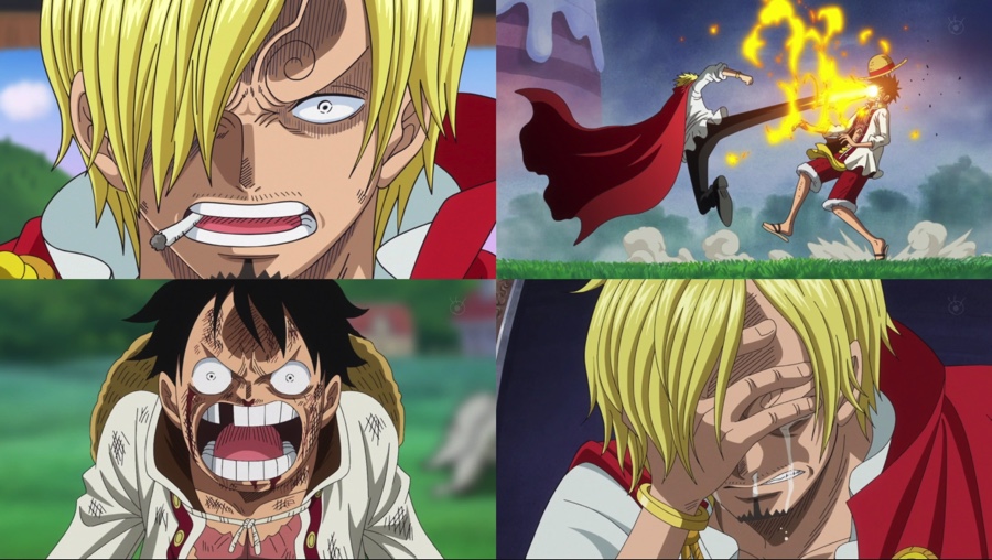 Episode 808: Sanji and Luffy Fight