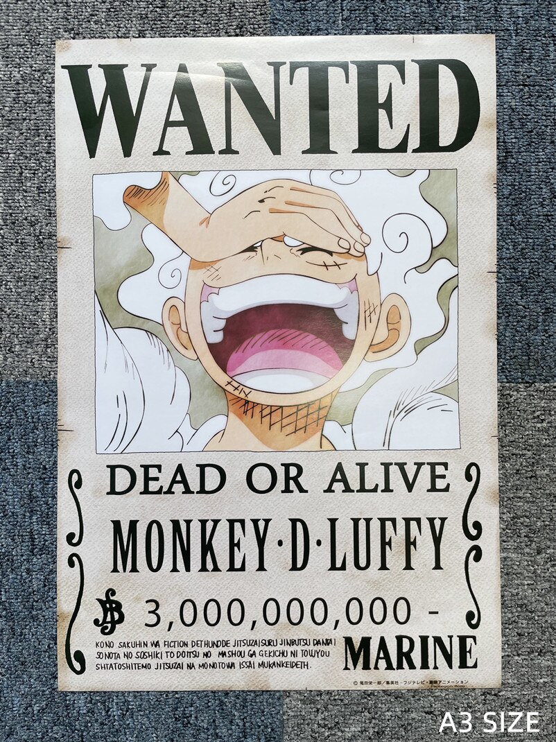 One Piece Wanted Poster - LUFFY Poster