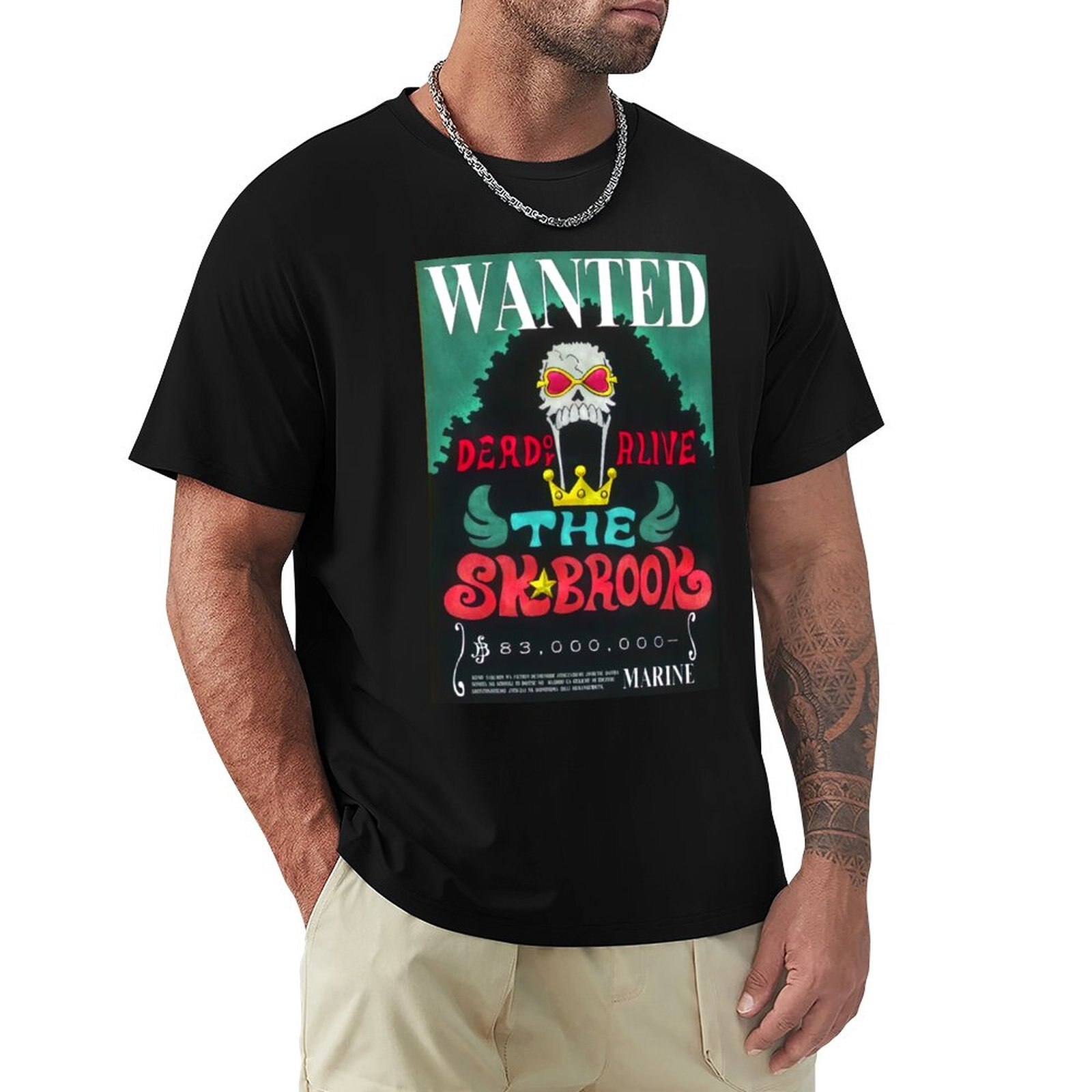 Soul King Brook Shirt (Multi-Size) | One Piece Merch