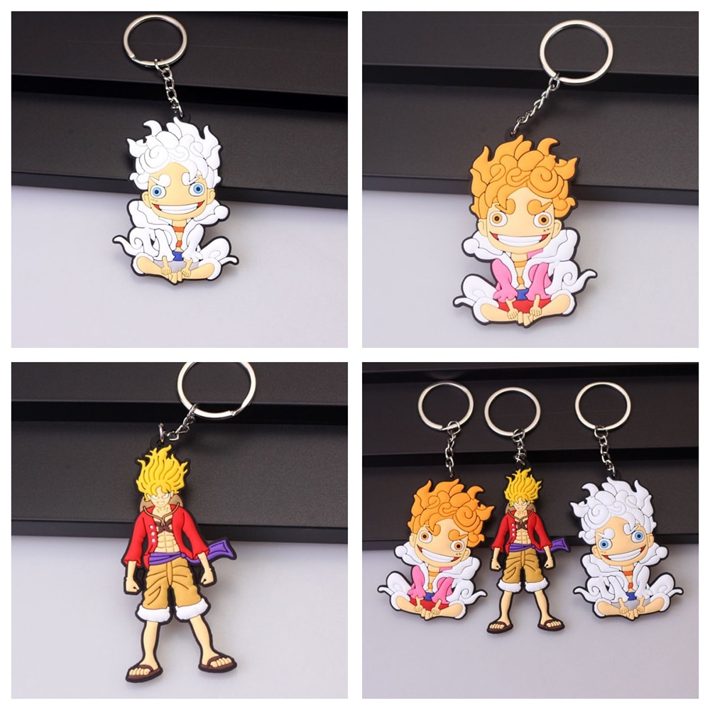 Luffy Gear 5 One Piece Key Ring